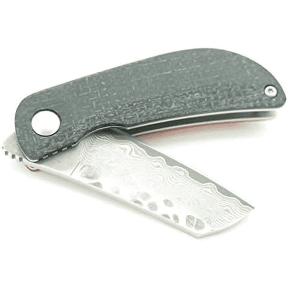 Seki Japan MC-211D Petit VG-10 Damascus Small Folding Pocket Knife Orange Black$$Other