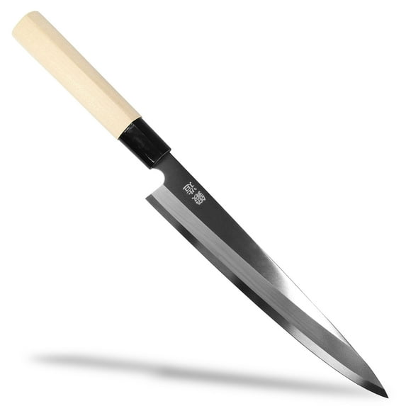 Seki Sanbonsugi Forged Japanese Sushi Sashimi Knife 8.2 inch (210mm) - White Steel #2 (Shirogami #2)