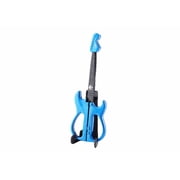 Seki Sound Guitar Scissors with Stand for Display, Made in Japan Metallic Blue