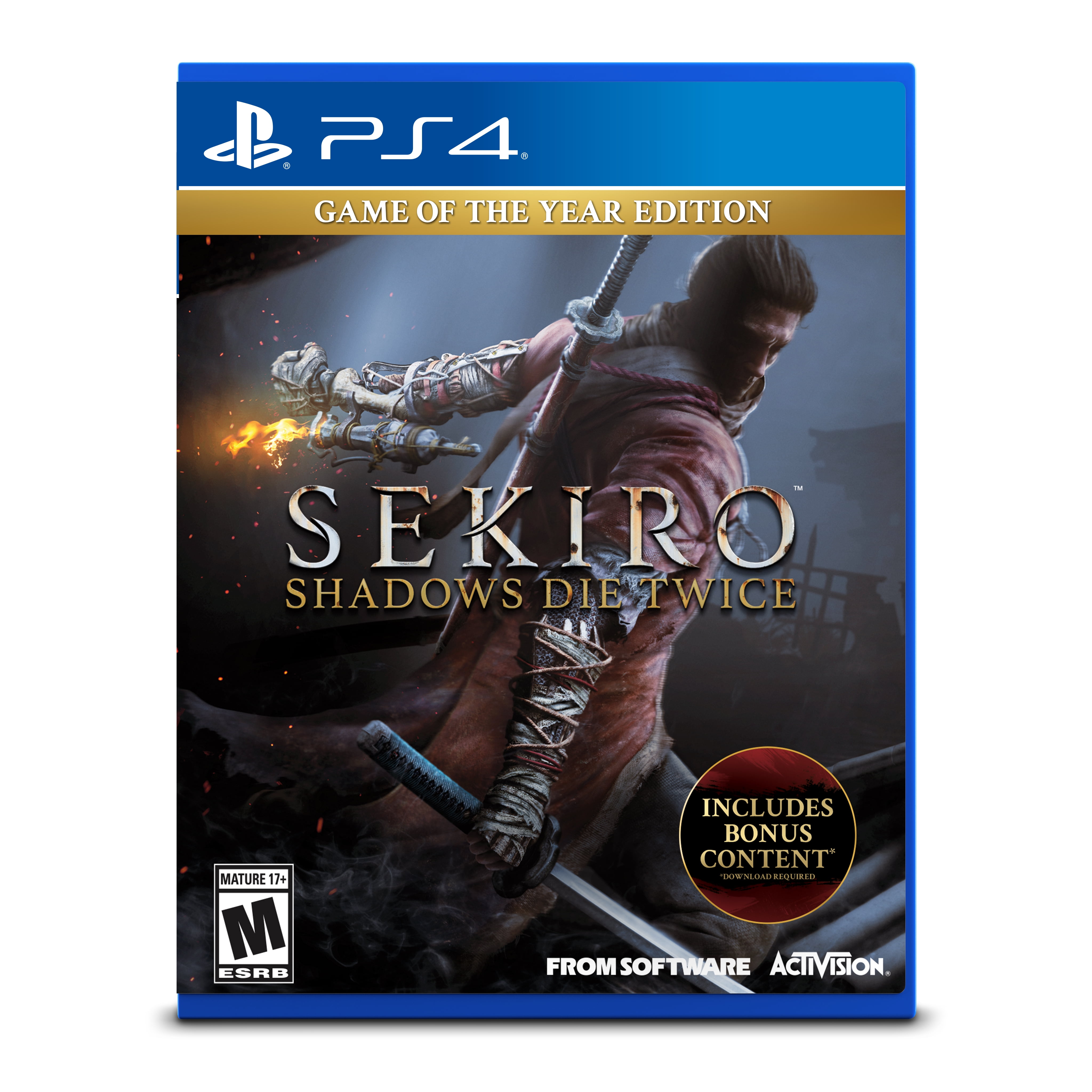 Sekiro Shadows Die Twice Game of the Year Edition - PS4 - New, Factory  Sealed 47875882928
