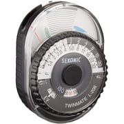 Sekonic 401-208 Twin Mate Light Meter Black/White