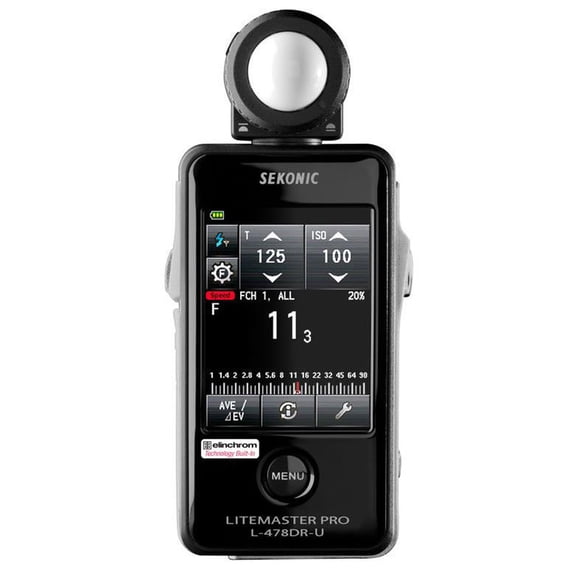 Sekonic L-478DR-U Litemaster Pro Light Meter for Elinchrom