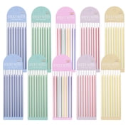 Sekonow 1600pcs Highlighter Tape Removable, Transparent Long Page Markers Tabs Notes, Book Tabs for Annotating Books Aesthetic Highlighters Strips Underlined Sticky Tabs