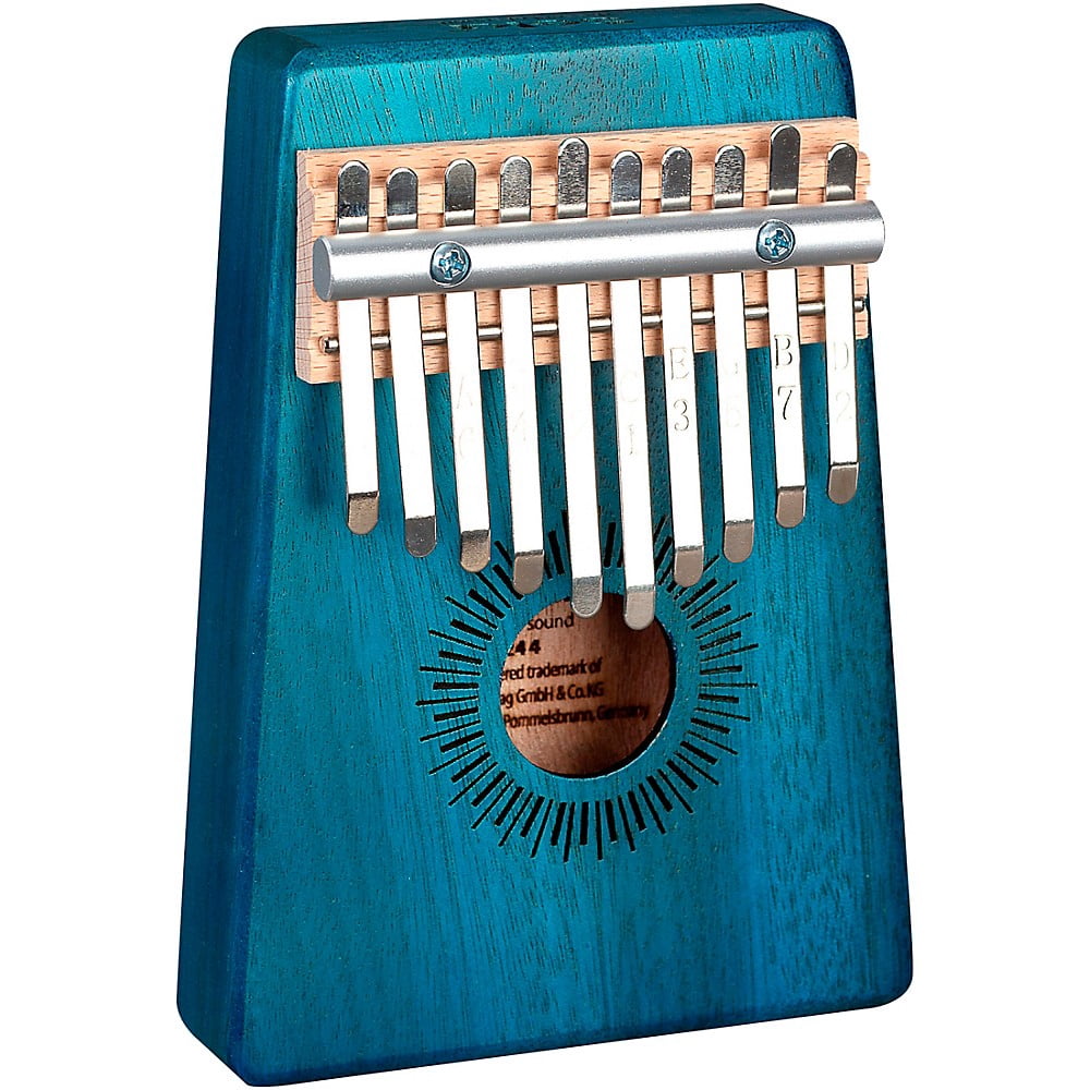 Sela 10 Key Kalimba Blue