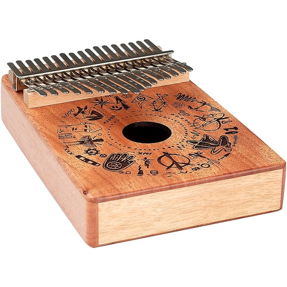 Sela Kalimba Art Series 17 Key Free Spirit