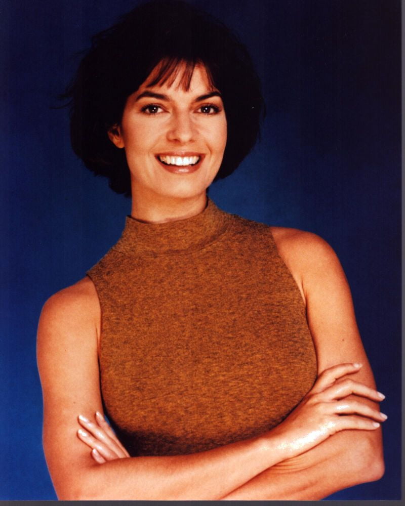 Sela Ward In Brown Sleeveless Top Arms Crossed Photo Print (8 x 10