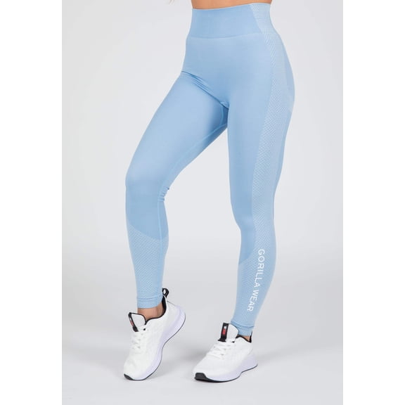 Selah Seamless Leggings - Light Blue