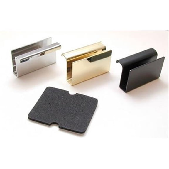 Selby SYTK150 K 0.1875 in. Pro Pack Glass Door Handles - Chrome