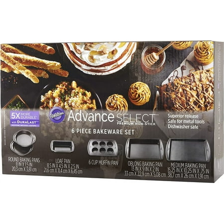 Select 6 Piece Nonstick Bakeware Set