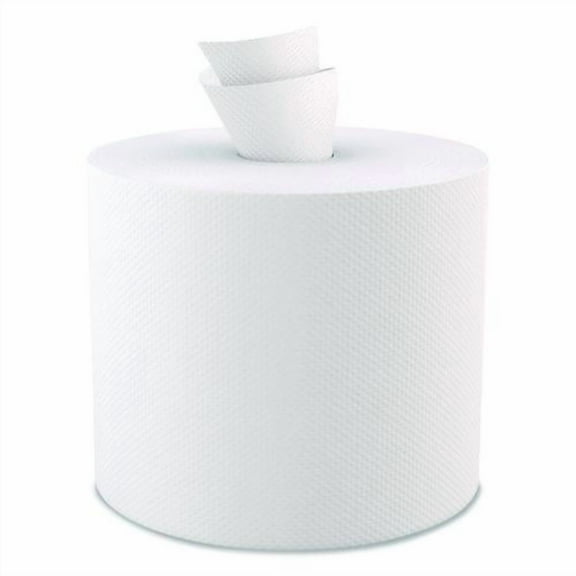 Select Center-Pull Paper Towels, 2-Ply, 7.31 x 10, White, 1,080/Roll, 6 Rolls/Carton | Bundle of 5
