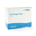 thumbnail image 1 of Select Centrifuge Tube Conical Bottom, Plain, 15 Milliliters, without Color Coding or Closure, Polystyrene, 1,000 Count, 1 of 1