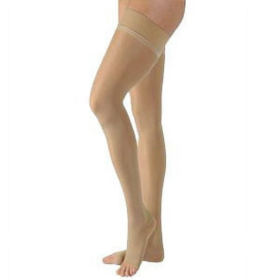 Select Comfort 20-30 Open Toe Thigh w/Waist Attachment Medium Short, Crispa, Right