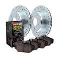 thumbnail image 1 of Select Drilled & Slotted Sport Axle Pack Front Brake Kit, 1 of 1