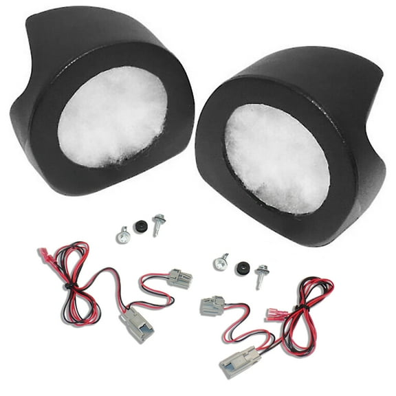 Select Increments Pillar-Pods (PP0718-IA) Custom-fit 4" Speaker Pods Select 2007-2018 Jeep Vehicles