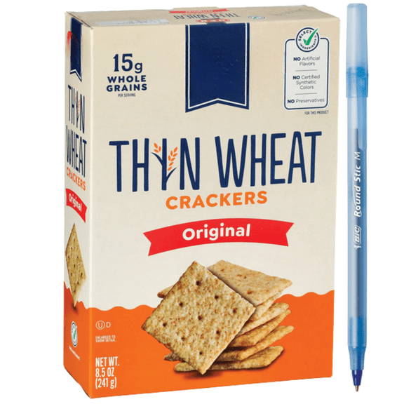 Select Ingredients Original Thin Wheat Crackers 8.5 oz