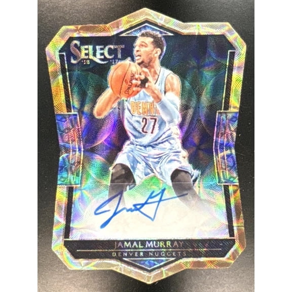Select Jamal Murray #10 Die Cut Rookie Autographs Scope