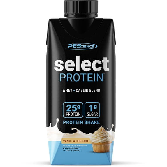 Select Protein Shake | 25g Protein | Ready-To-Drink | Vanilla Cupcake