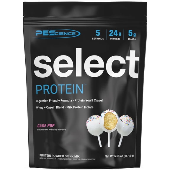 Select Protein Powder Whey & Casein Blend with Milk Protein Isolate, Low Carb, Gluten-Free
