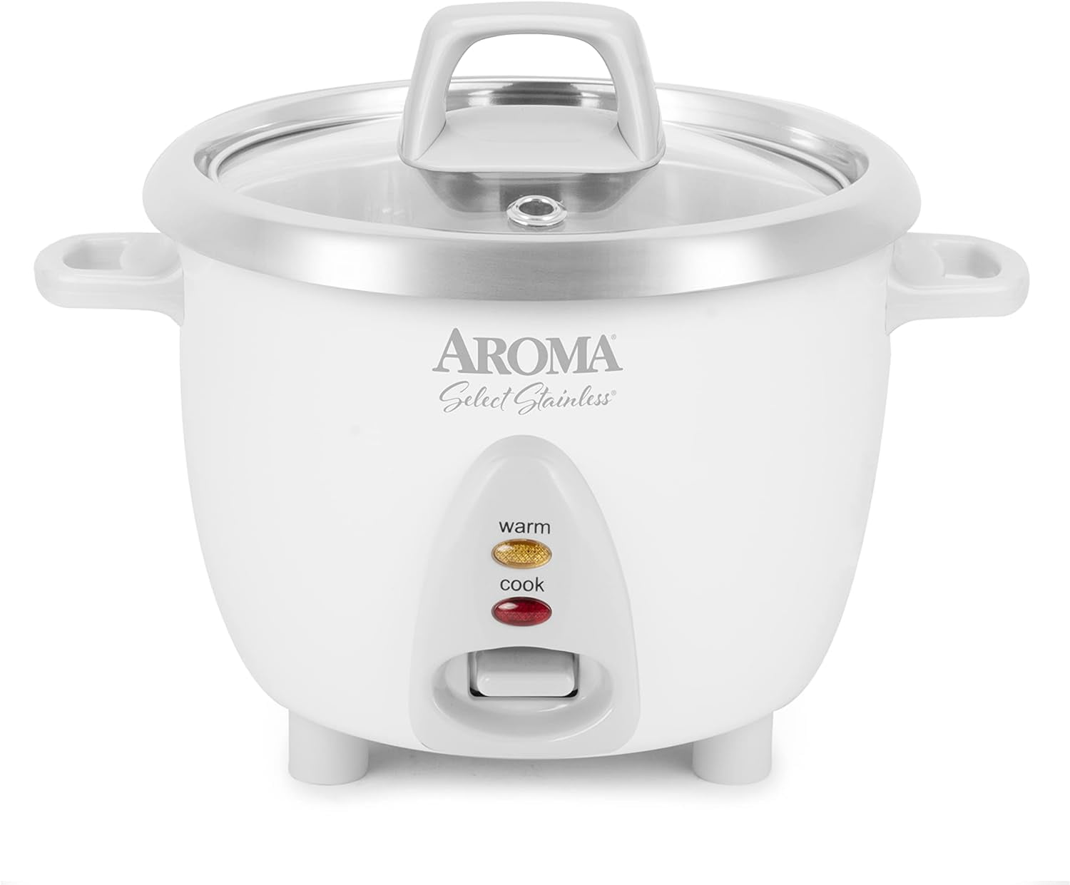 Select Stainless Rice Cooker, 3-Cup (Uncooked) / 6-Cup (Cooked ...