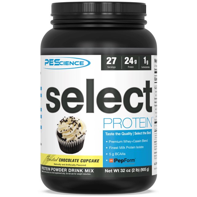 Select Whey & Casein Protein Blend Isolate Chocolate Cupcake (27