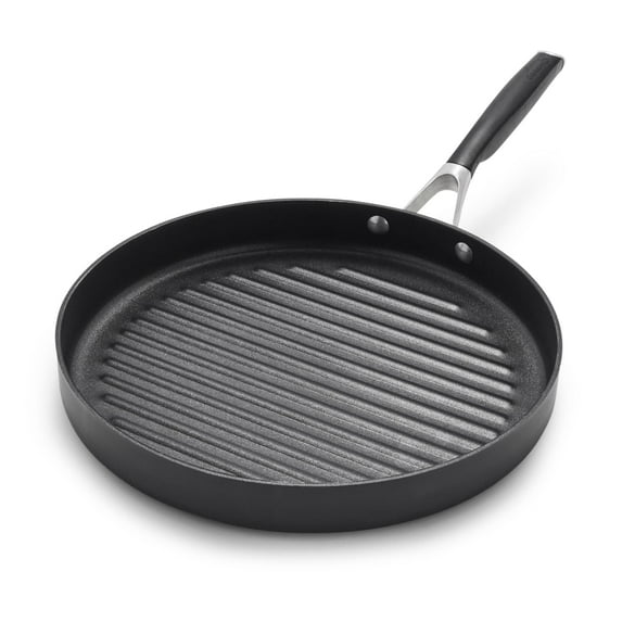 Select by Calphalon Hard-Anodized Nonstick 12" Round Grill Pan