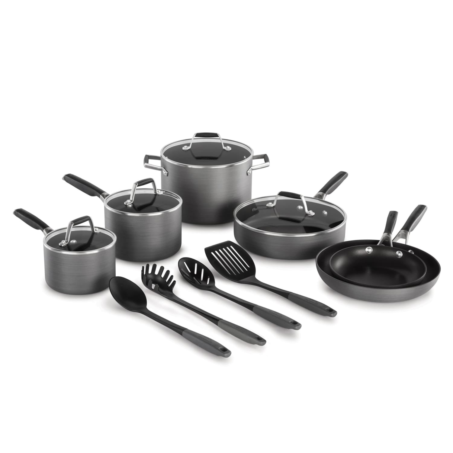 Select by Calphalon Hard-Anodized Nonstick 14-Piece Cookware Set