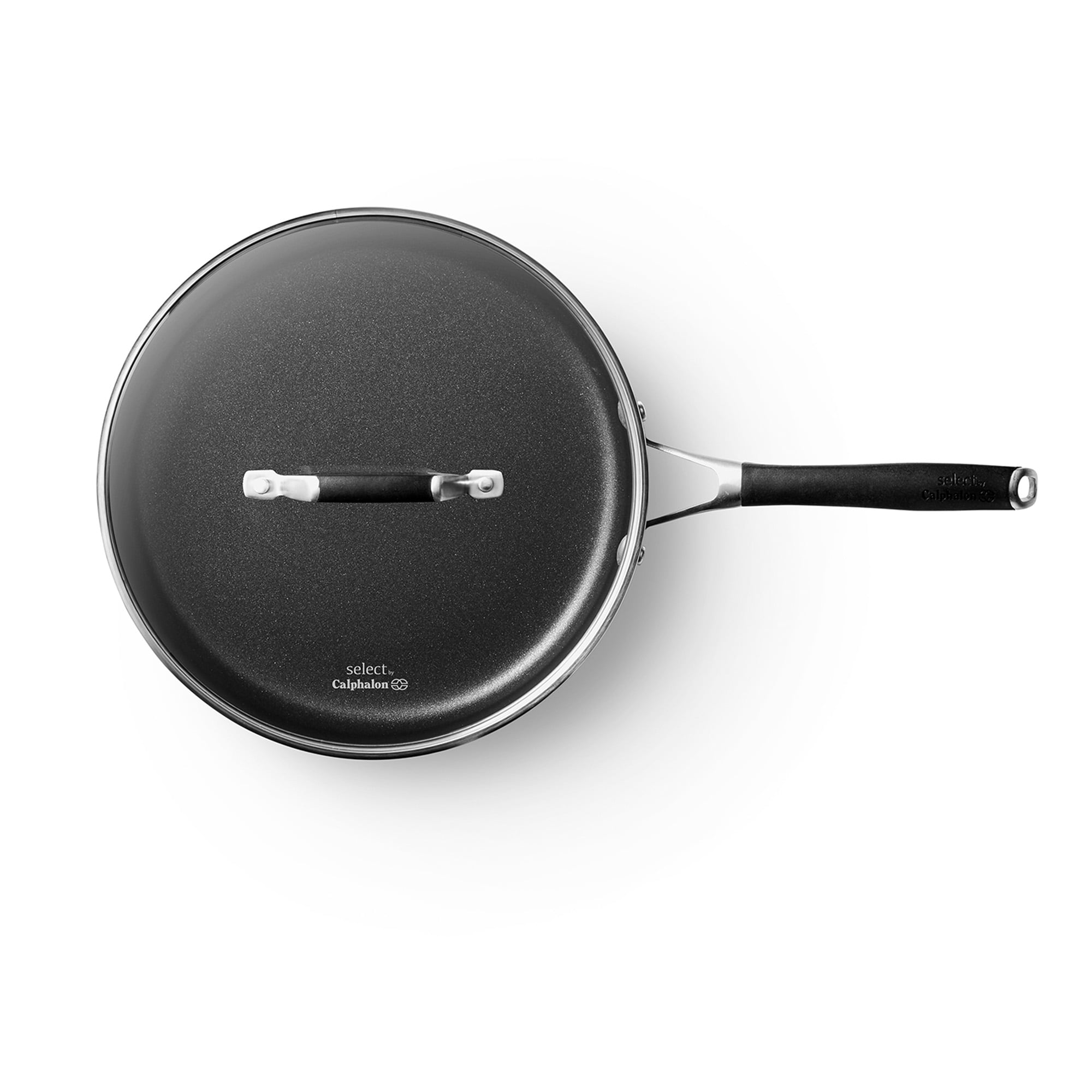 Select by Calphalon AquaShield Nonstick 3-Quart Saute Pan with Lid