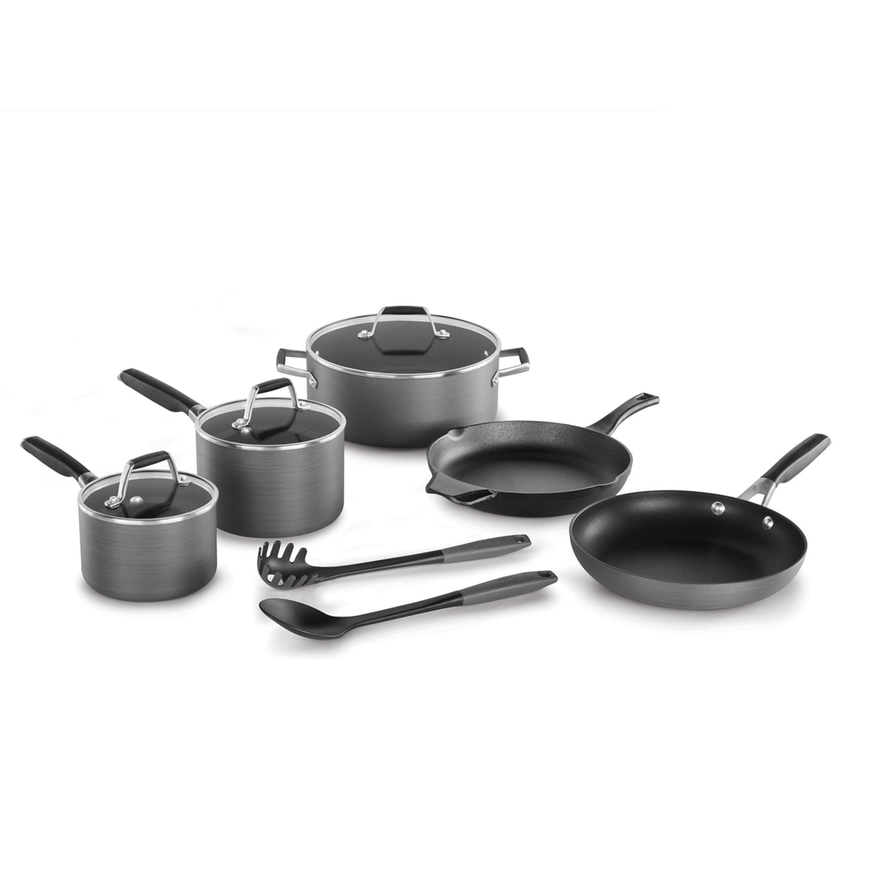 Calphalon AquaShield Nonstick 10-Piece Aluminum Cookware Set