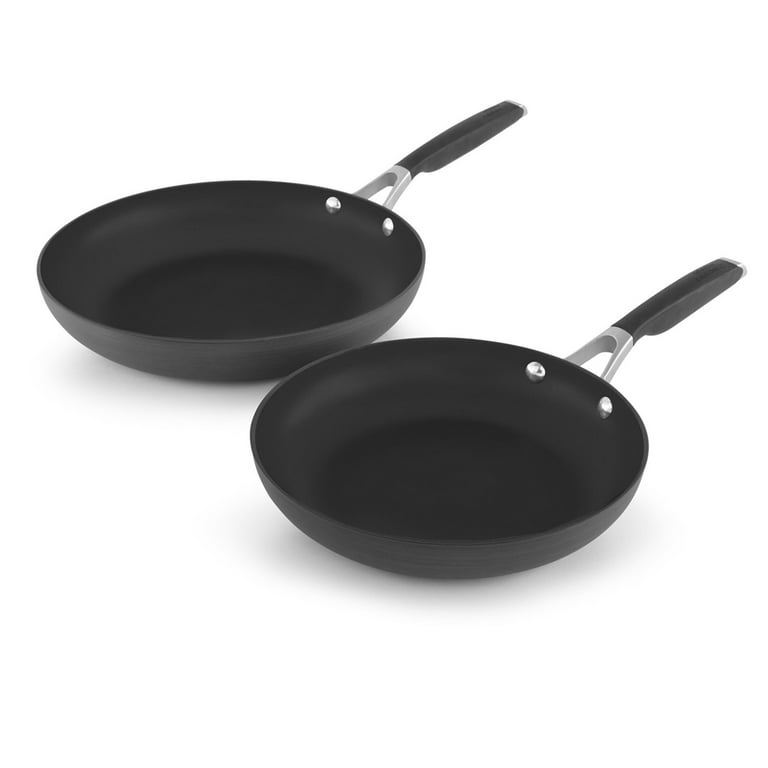Frying Pans & Skillets by Calphalon AquaShield Nonstick Frying Pan Set, 10- Inch and 12-Inch Frying Pans Pots - AliExpress