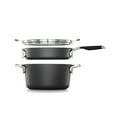 thumbnail image 1 of Select by Calphalon Space Saving Hard Anodized Nonstick 5 Piece Pasta Cookware Set, 1 of 6