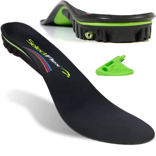 SelectFlex® Adjustable Arch Support Orthotic Insoles Helps a Person