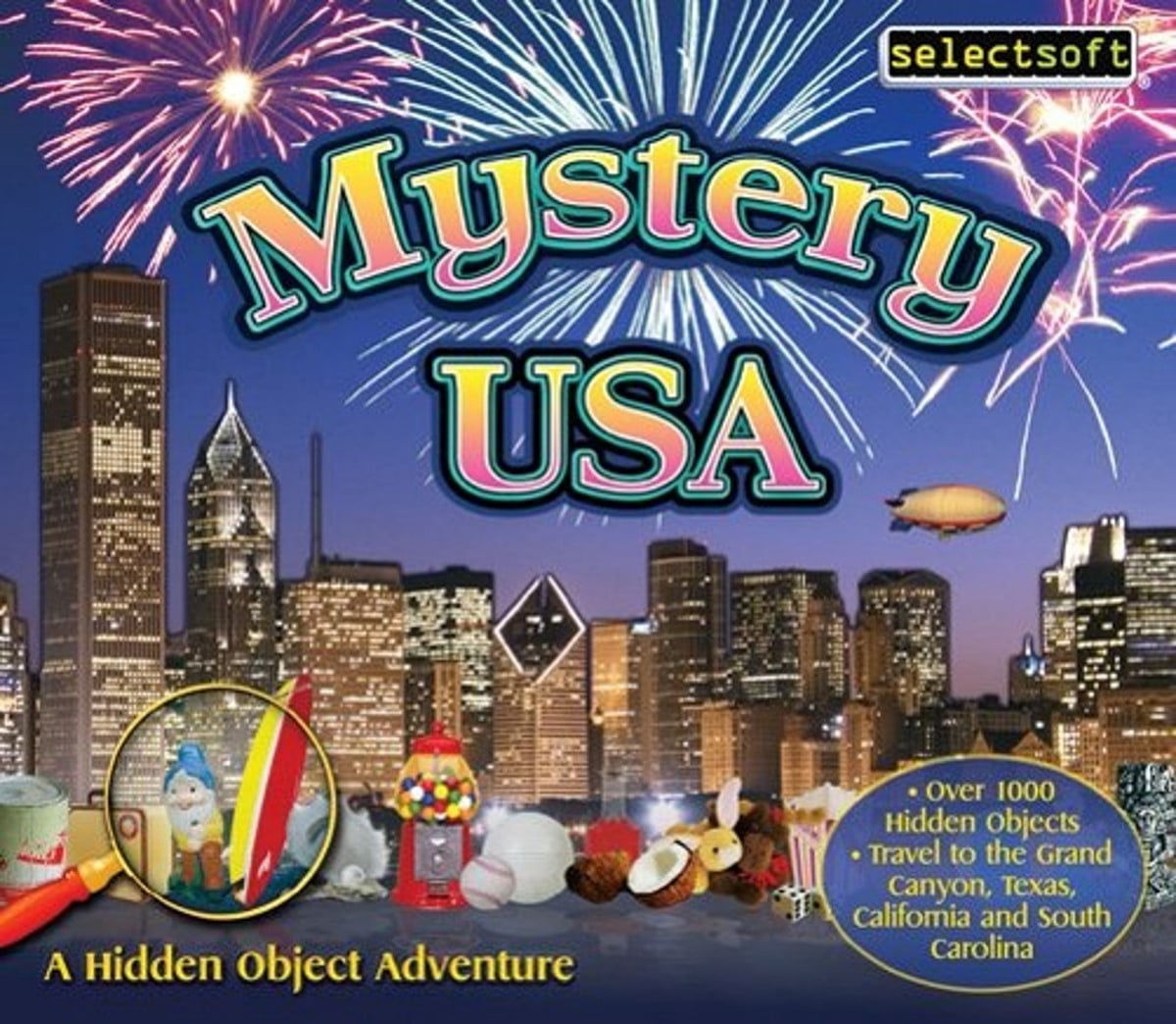 Selectsoft Publishing SelectSoft Publishing 276064 Mystery USA- A Hidden Object Adventure ...