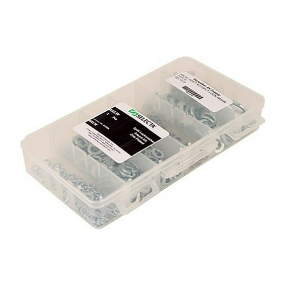 Selecta Assorted, Zinc Plated, Split Lock Washer Kit
