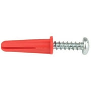 Selecta  PAK14 #10 x 1  Pan Head Combo & Conical Anchor Kit 100 Screws, 100 Anchors & 1 Masonry Drill Bit