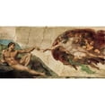 thumbnail image 1 of Selected Artworks PDX2MB156LARGE La Creazione Di Adamo Poster Print by Michelangelo Buonarroti, 24 x 48 - Large, 1 of 1