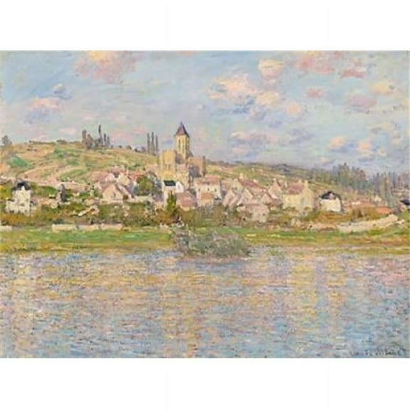 Selected Artworks PDX3CM1537SMALL Vetheuil Poster Print by Claude Monet, 11 x 14 - Small