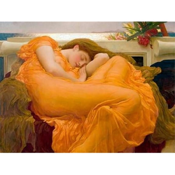 Selected Artworks PDX3LG733LARGE Flaming June Poster Print by Frederic Leighton, 22 x 28 - Large