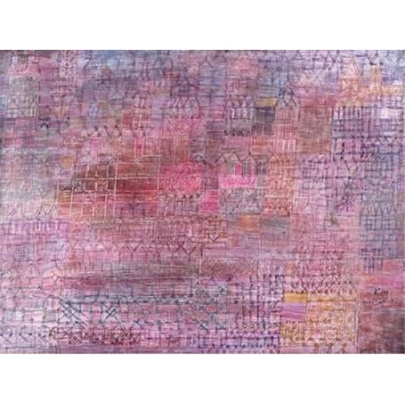 Selected Artworks PDX3PK1952SMALL Cathedrals Poster Print by Paul Klee, 11 x 14 - Small