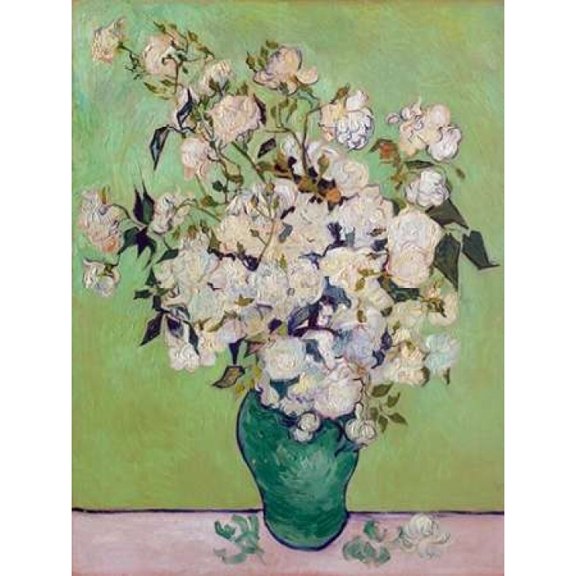 Selected Artworks PDX3VG1435SMALL Roses Poster Print by Vincent Van Gogh, 11 x 14 - Small