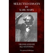 Selected Essays by Karl Marx Paperback
