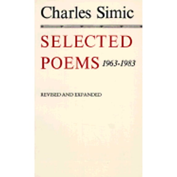 Pre-Owned Selected Poems, 1963-1983 (Paperback) 0807612405 9780807612408