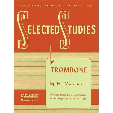 Selected Studies: For Trombone (Paperback)