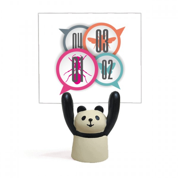 Selection Data Insect Ranking Memo Holder Cartoon Animal Panda Stand Decoration