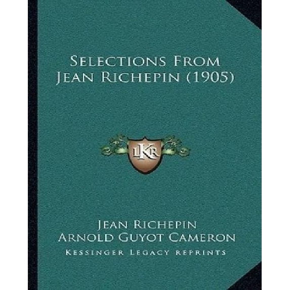 Selections From Jean Richepin (1905) (Paperback)