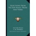 thumbnail image 1 of Selections From Victor Hugo, Prose And Verse (Paperback), 1 of 1