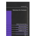 thumbnail image 1 of Pre-Owned Selections for Contracts : Statutes, Restatement Second, Forms 2001 9781587781919 Used, 1 of 1