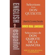 Selections from Don Quixote A Dual-Language Book Paperback by Miguel De Cervantes [Saavedra]