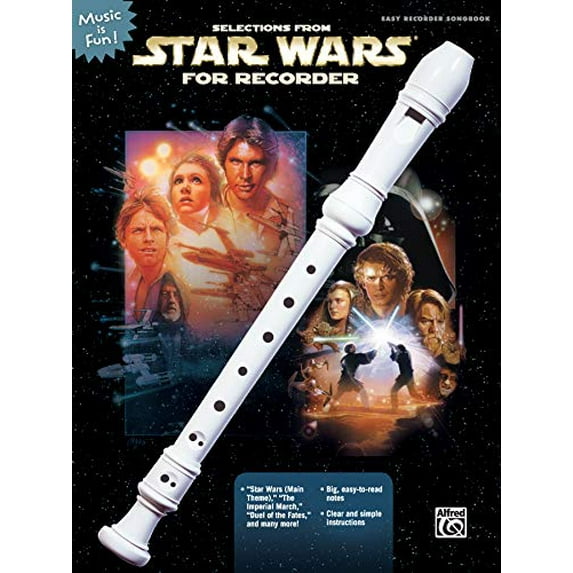 Pre-Owned Selections from Star Wars for Recorder: Book Only (Music Is Fun) (Paperback) 0739042459 9780739042458