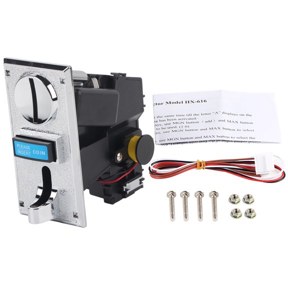 Selector, PC Plastic  Acceptor, For -operated Washing Machines Game Machines -operated Telephone Vending