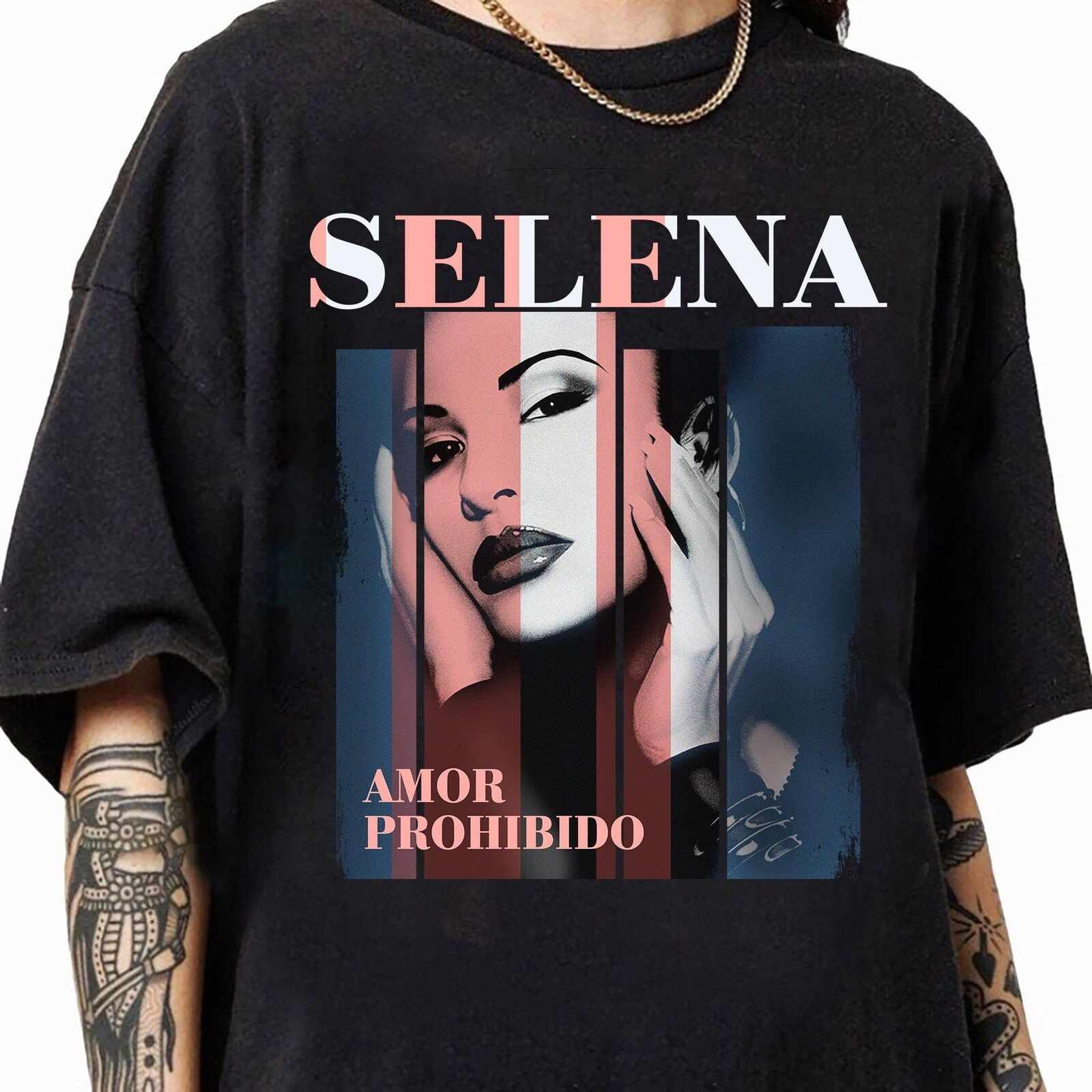Selena Amor prohibido shirt Walmart